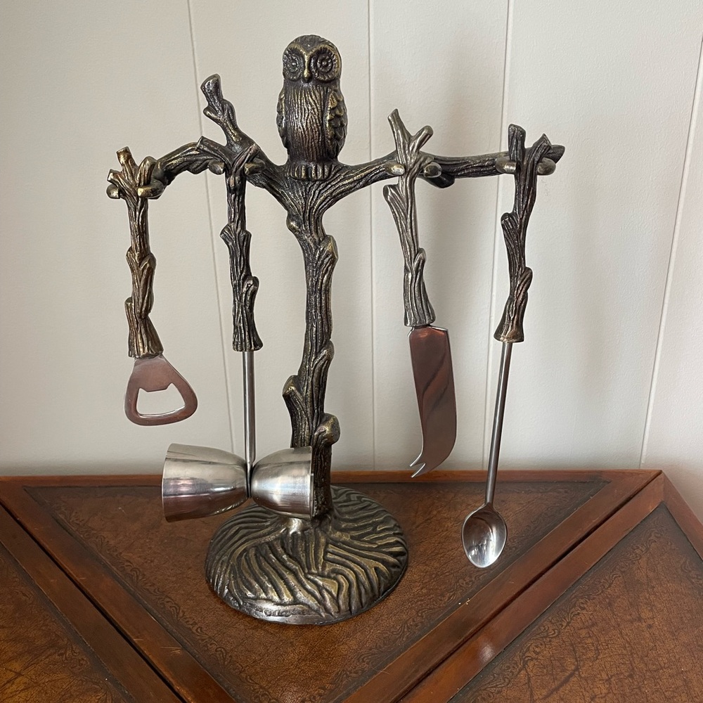 Anthropologie Owl Bar Toolset